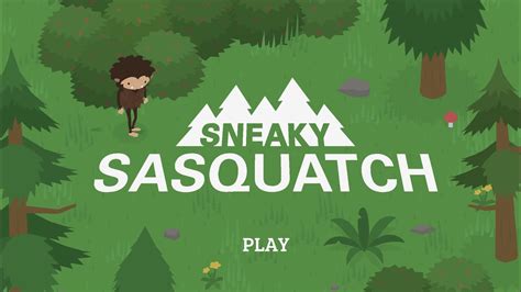 SNEAKY SASQUATCH - Gameplay Walkthrough Part 1 - Day 1 (Apple Arcade ...