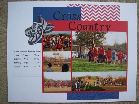 Cross Country | Cross country, Cross country running, Unique scrapbooks