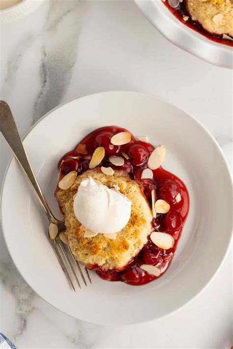 Cherry Cobbler - The Kitchen Magpie