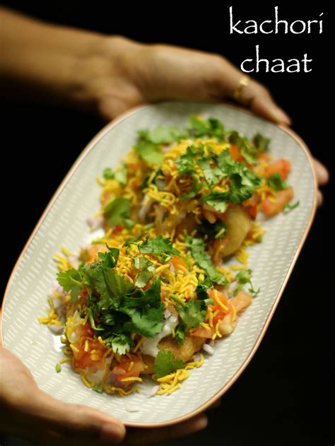 kachori chaat recipe | how to make khasta kachori chaat recipe