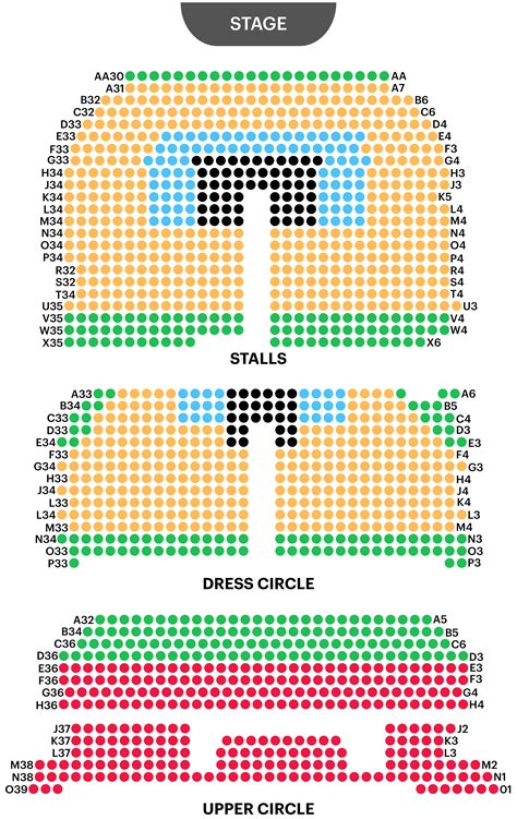 Adelphi Theatre Seating Plan