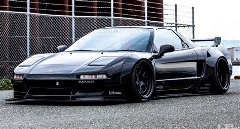 Original Honda / Acura NSX Tucks Away Sleek Styling Under Liberty Walks ...