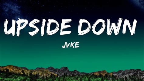 JVKE - Upside Down (Lyrics) - YouTube