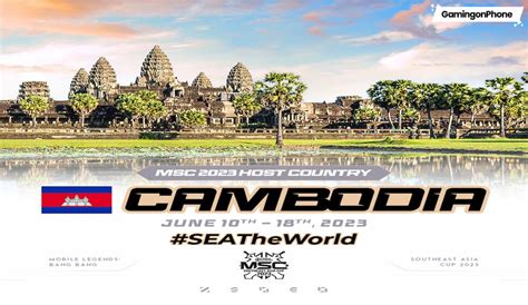 Cambodia to host Mobile Legends Southeast Asia Cup (MSC) 2023 – isdnnews