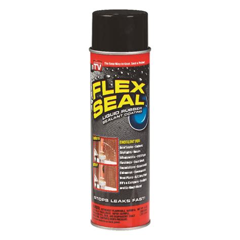 Flex Seal Satin Black Rubber Spray Sealant 14 oz.