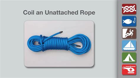 Coiling Rope | How to Coil Rope (Unattached) - YouTube