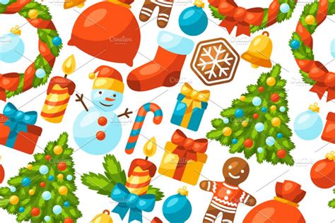 Merry Christmas holiday cards. | Creative Illustrator Templates ...