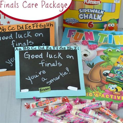 College Finals Care Package You Can Make Today - Organized 31