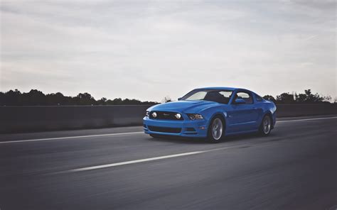 muscle Cars, Ford Mustang, Blue Cars Wallpapers HD / Desktop and Mobile ...