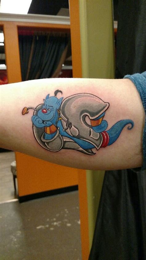 My new Genie (from Aladdin)/Patch Adams tattoo done by Chris Speer at ...