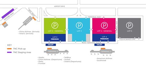 Ontario International Airport Map