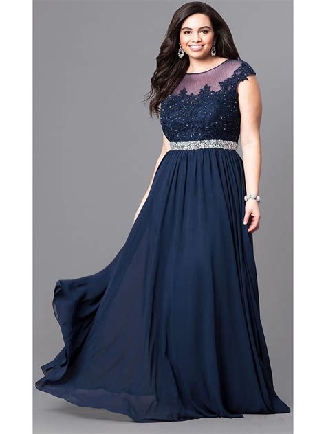 Navy blue evening dresses plus size - Seovegasnow.com