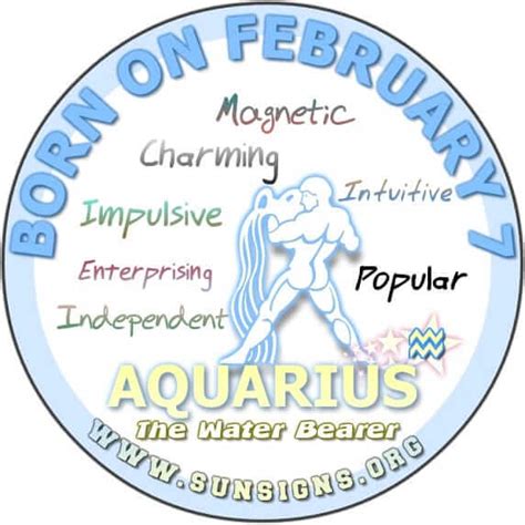 February 7 Zodiac Horoscope Birthday Personality - SunSigns.Org