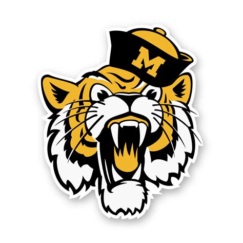 Missouri Tigers Mascot Precision Cut Decal / Sticker