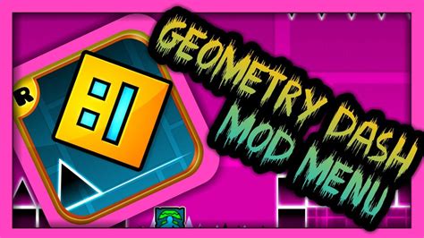 GEOMETRY DASH MOD MENU 😮 - YouTube