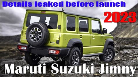 All New Maruti Suzuki Jimny/Gypsy 2023 5-door | Maruti Gypsy 5-Door ...