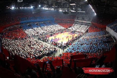 Kk Crvena Zvezda Belgrade vs Olympiacos (Gr) Kombank Arena. Euroleague ...