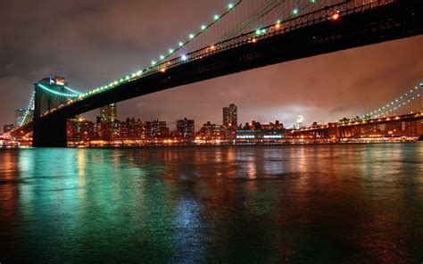 Brooklyn Bridge Night Wallpapers - Top Free Brooklyn Bridge Night ...