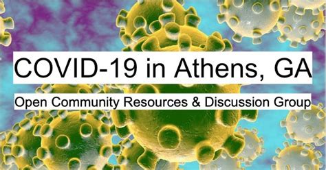 Athens GA COVID-19 Resources and Discussion | It's Happening This ...