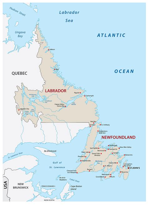 Newfoundland and Labrador Maps & Facts - World Atlas