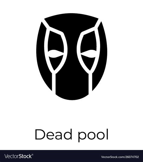 Deadpool fictional character Royalty Free Vector Image