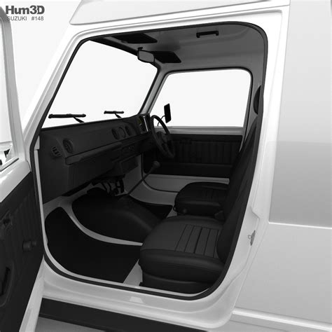 Suzuki Gypsy with HQ interior 2016 3D model - Vehicles on Hum3D