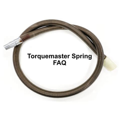 Wayne Dalton Torquemaster and Torquemaster plus Spring FAQ ...