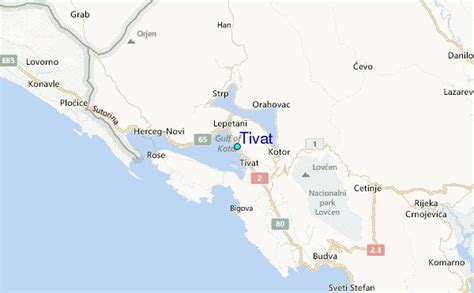 Tivat Tide Station Location Guide