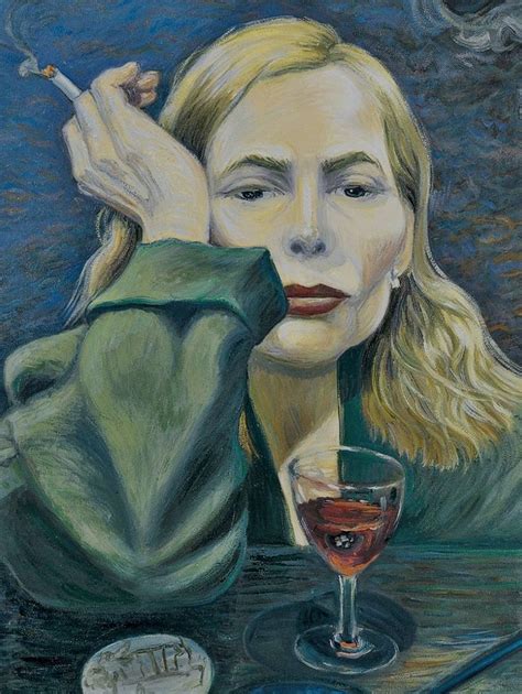 joni mitchell self portrait | Joni mitchell paintings, Self portrait ...