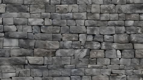 Premium AI Image | Detailed Seamless Cobblestone Wall Texture