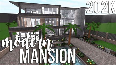 Bloxburg Modern Mansions 200K - Mega Modern Mansion 200k No Large Plot ...