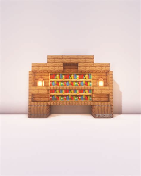 Minecraft Bookshelf Ideas (#1) | Концептуальное искусство