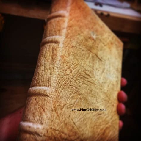 Human Skin Covered Book. Handmade using legally acquired medical ...