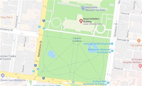 Maps of Melbourne - World Easy Guides