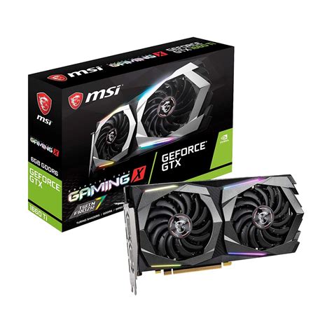 MSI GeForce GTX 1660 Ti GAMING X 6G 6GB GDDR6 Graphics Card