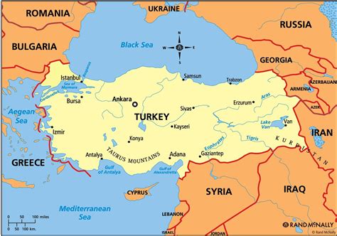 Anatolia Map (Asia Minor) Turkey Map History, Facts - Istanbul Clues