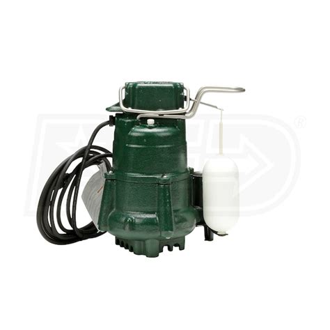 Zoeller 98-0001 M98 - 1/2 HP Cast Iron Submersible Sump Pump w ...