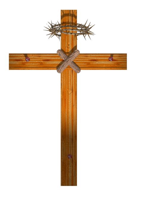 Wooden cross clipart 2 - WikiClipArt