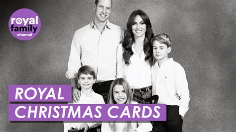 New Official Royal Family Christmas Cards Released! - YouTube