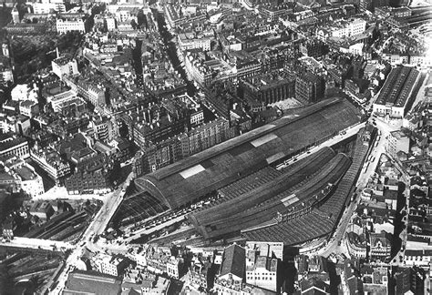 Birmingham New Street Station: An aerial view of New Street station ...