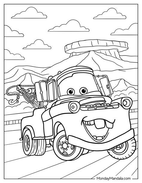 24 Disney Cars Coloring Pages (Free PDF Printables)