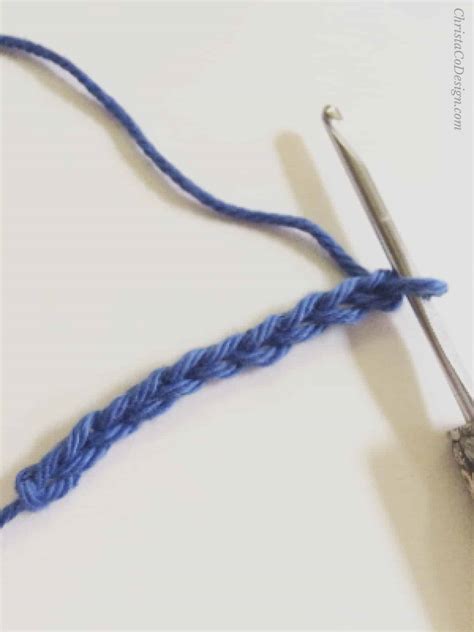 How to Crochet a Chain with Pictures and Video Tutorial - ChristaCoDesign