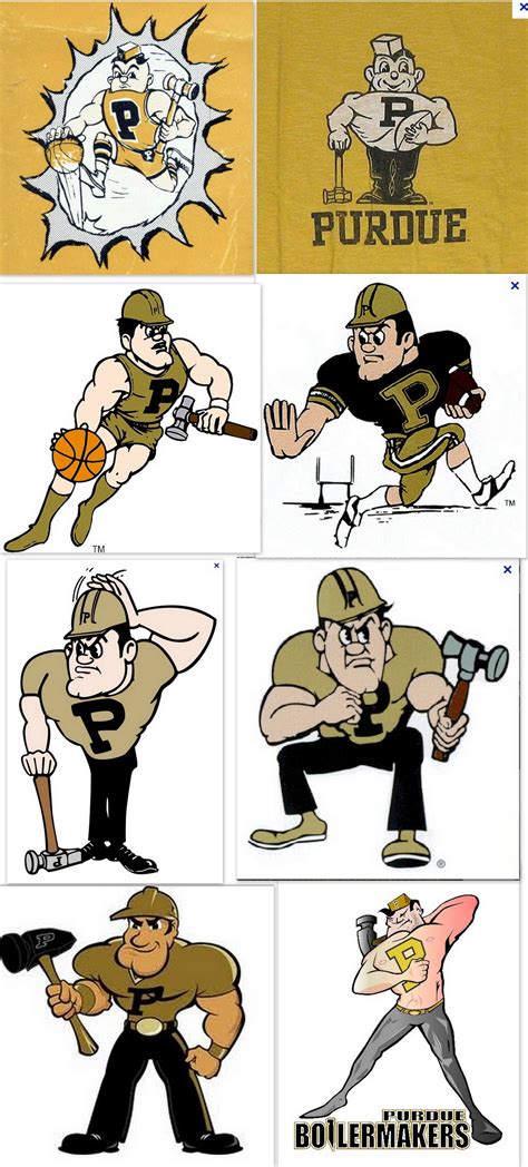 The Many Faces of Purdue Pete