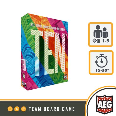 TEN Card Game - Team Board Game