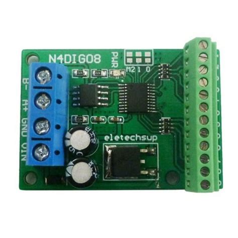 8Ch Input/Output Digital Switch TTL LvTTL CMOS RS485 IO Control Module ...