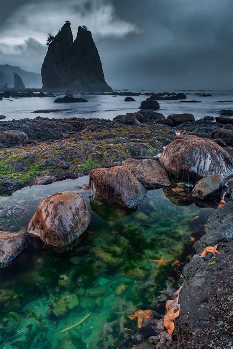 Rialto Beach, Washington coast [OC][2912x4368] : r/ConsulttheTarot