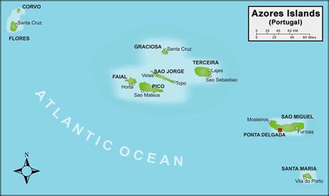 Azores On A World Map - Amanda Marigold