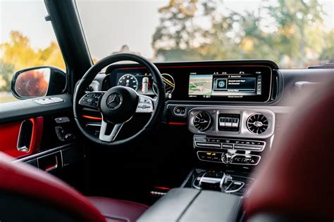 The Interior of a Mercedes Benz G-Class · Free Stock Photo