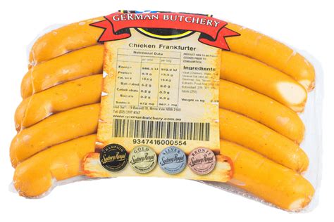 Chicken Frankfurter - Products - German Butchery