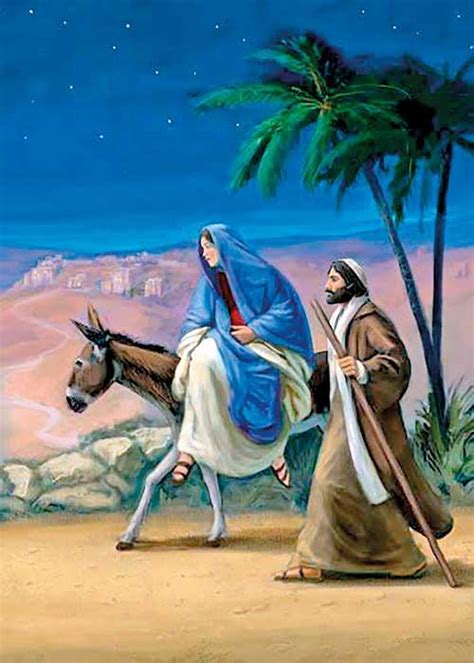 A Prophecy and Decree made: Mary and Joseph trek 110.92 km from ...